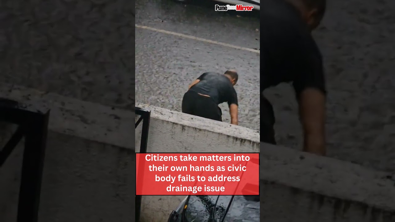 Citizens take matters into their own hands as civic body fails to address drainage issue