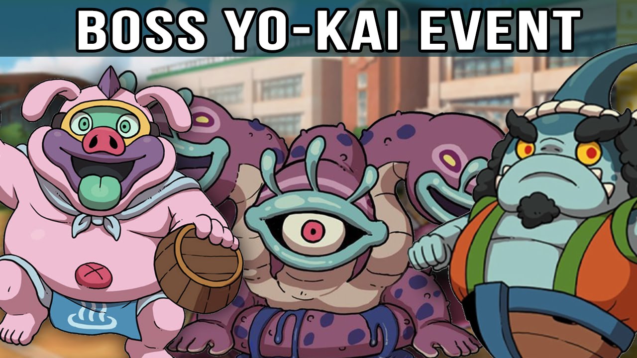 Yo-Kai Watch Wibble Wobble - Befriend a Boss Yo-Kai Event!