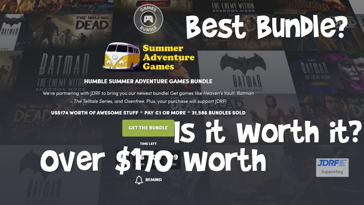 Humble Summer Adventure Games Bundle Review - Best Bundle? + Giveaway