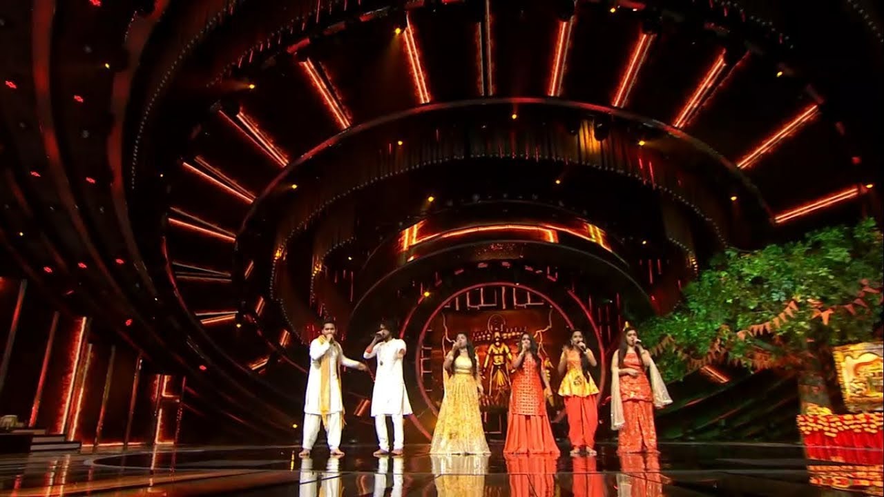 Aarambh Hai Prachand | GROUP SONG | Contestent | INDIAN IDOL STAGE | ENERGETIC PERFORMANCE 🔥🔥