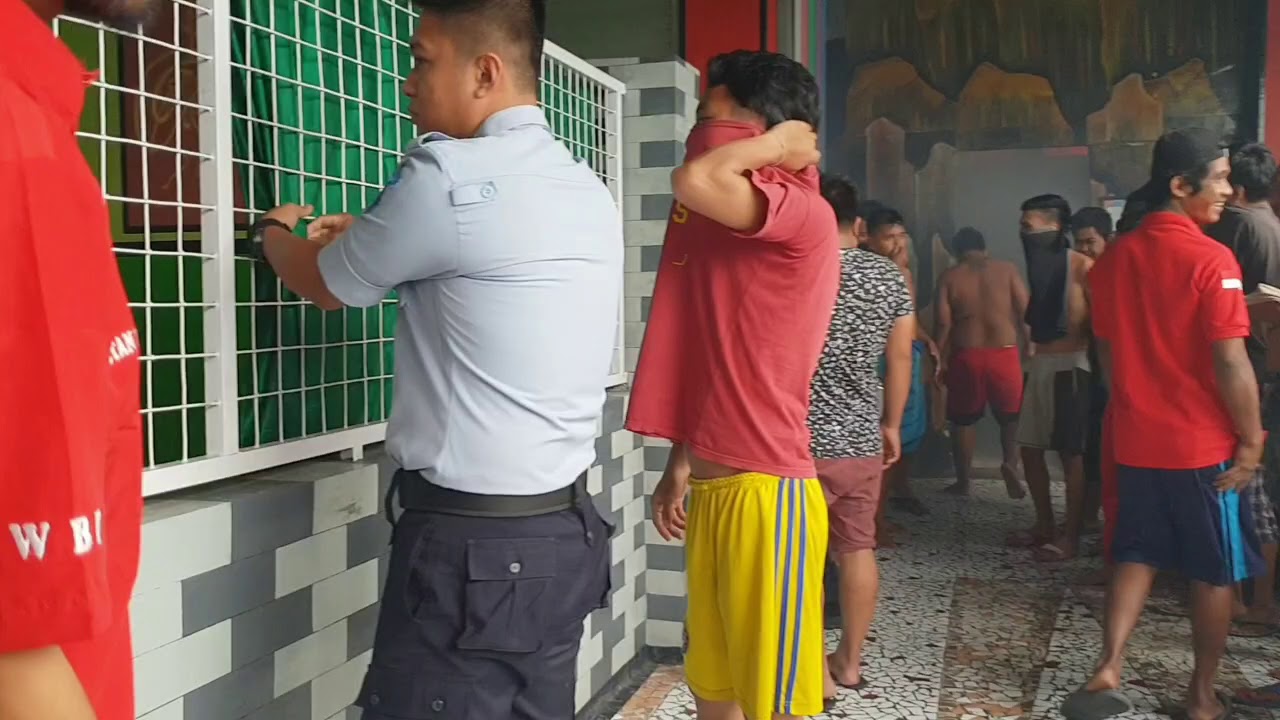 FOGGING BLOK HUNIAN WBP RUTAN MAKASSAR