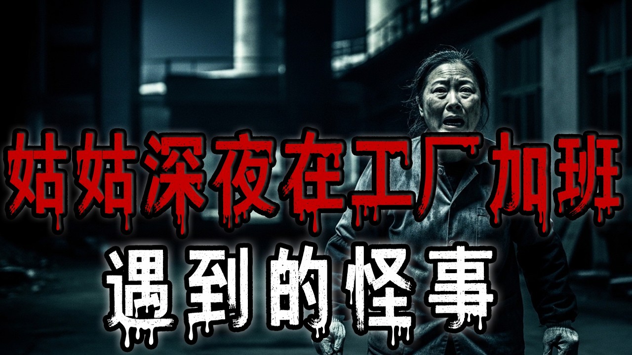 姑姑深夜在工廠加班遇到的怪事|卡在門檻上的鄰居|鬼故事#助眠故事 #恐怖故事 #解压故事 #佛牌 #泰国 #亲身经历 #睡前故事 #horror #ghost #podcast