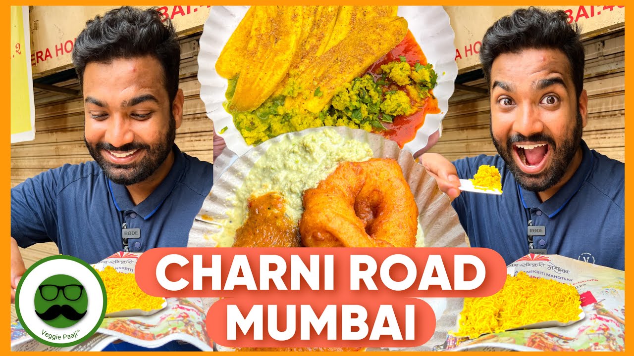 Charni Road Food Tour Mumbai Diamond Market | Veggie Paaji Street Food