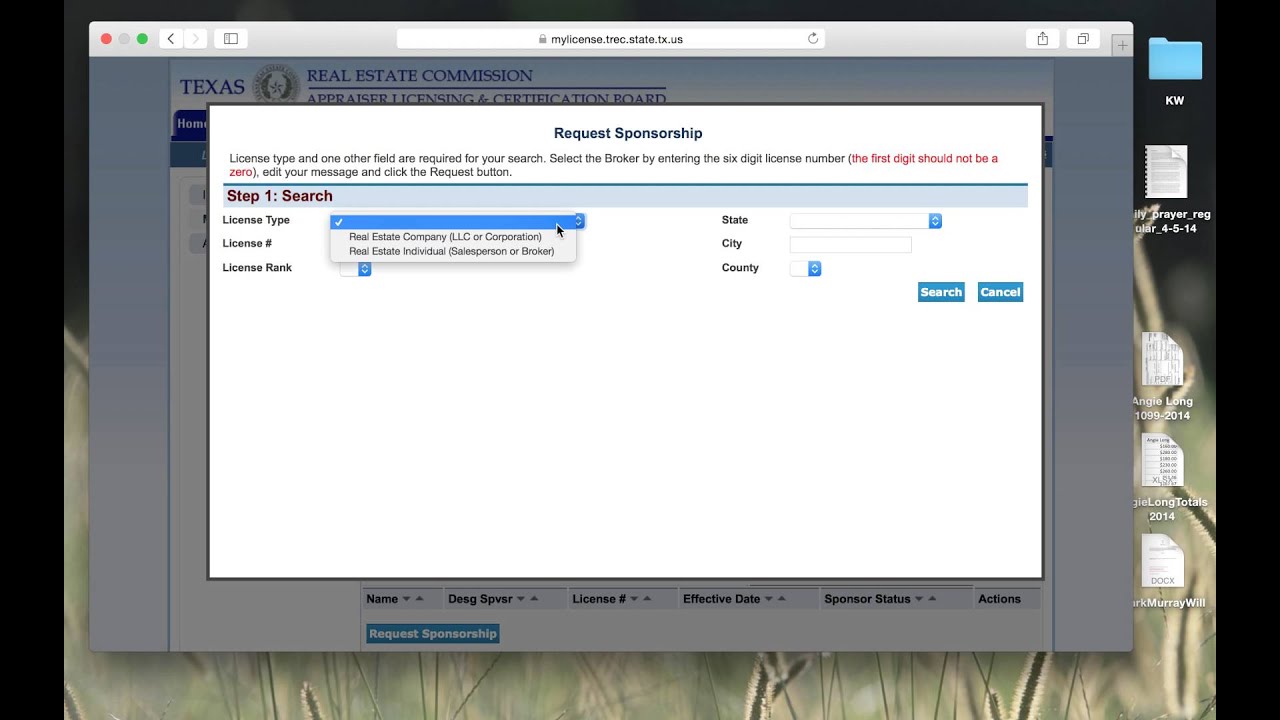 How to Activate Your License with TREC