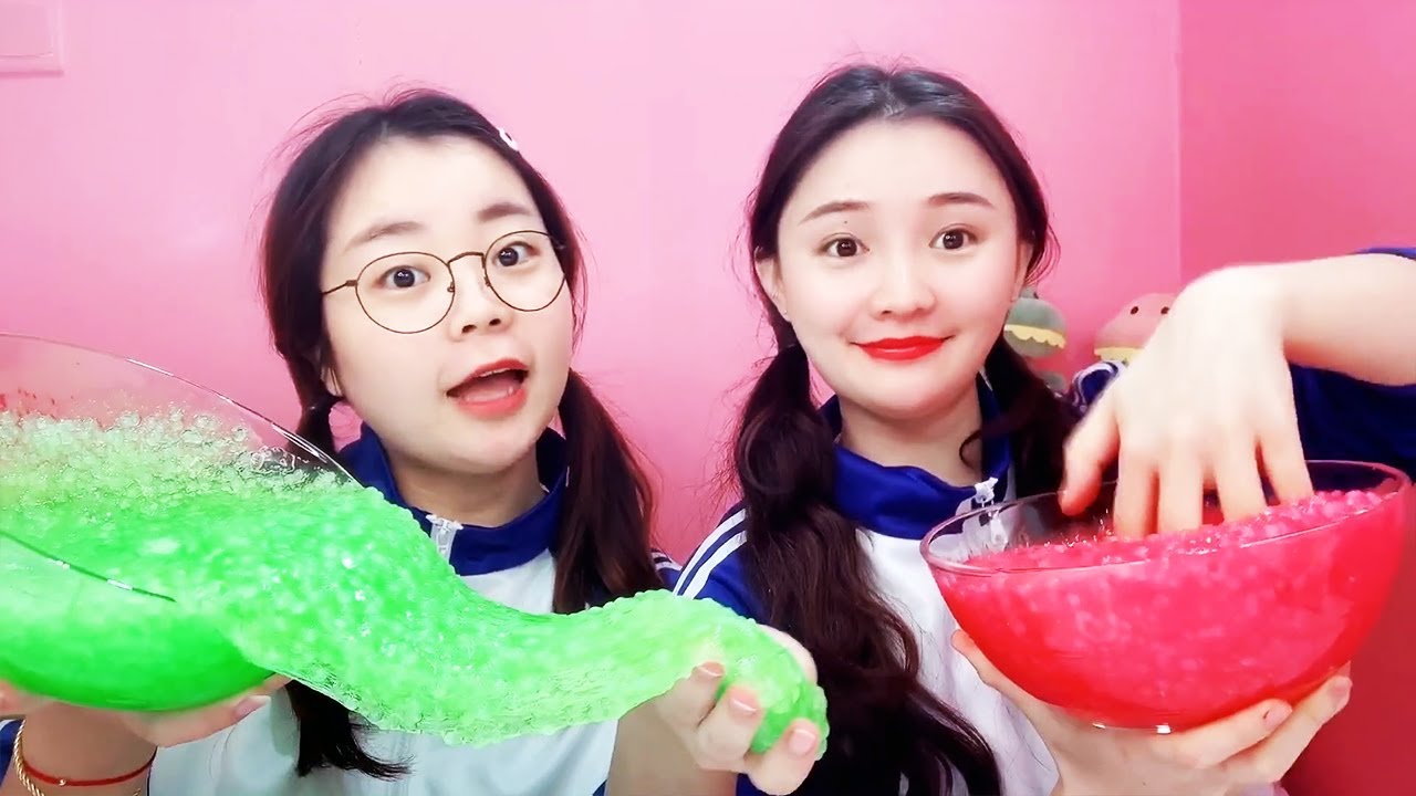 Сестры DIY Challenge! Супер прохладные рисовые айсберги! Кто последний победитель | Смешная плейшоп