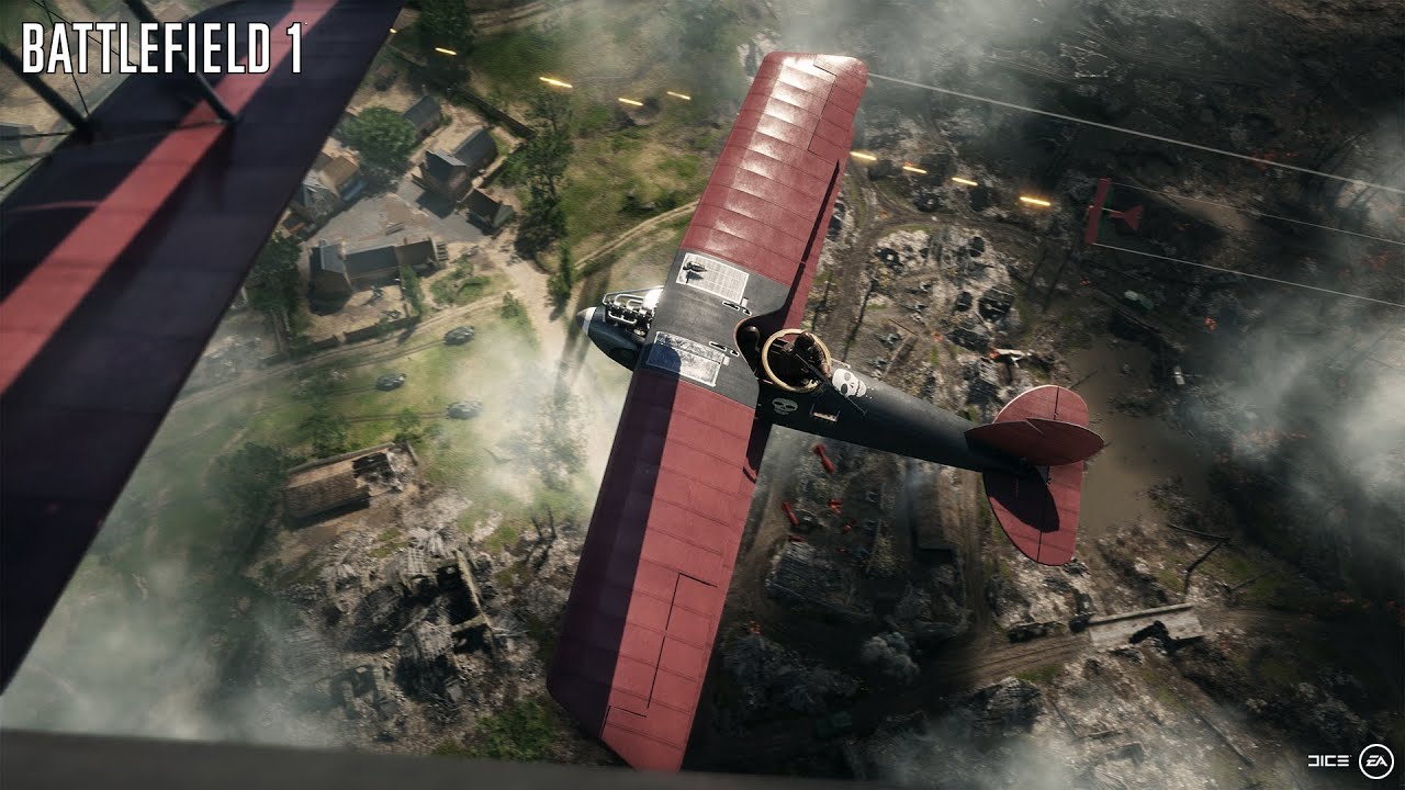 Battlefield 1 Multiplayer Vehicles Planes and Tanks Gameplay