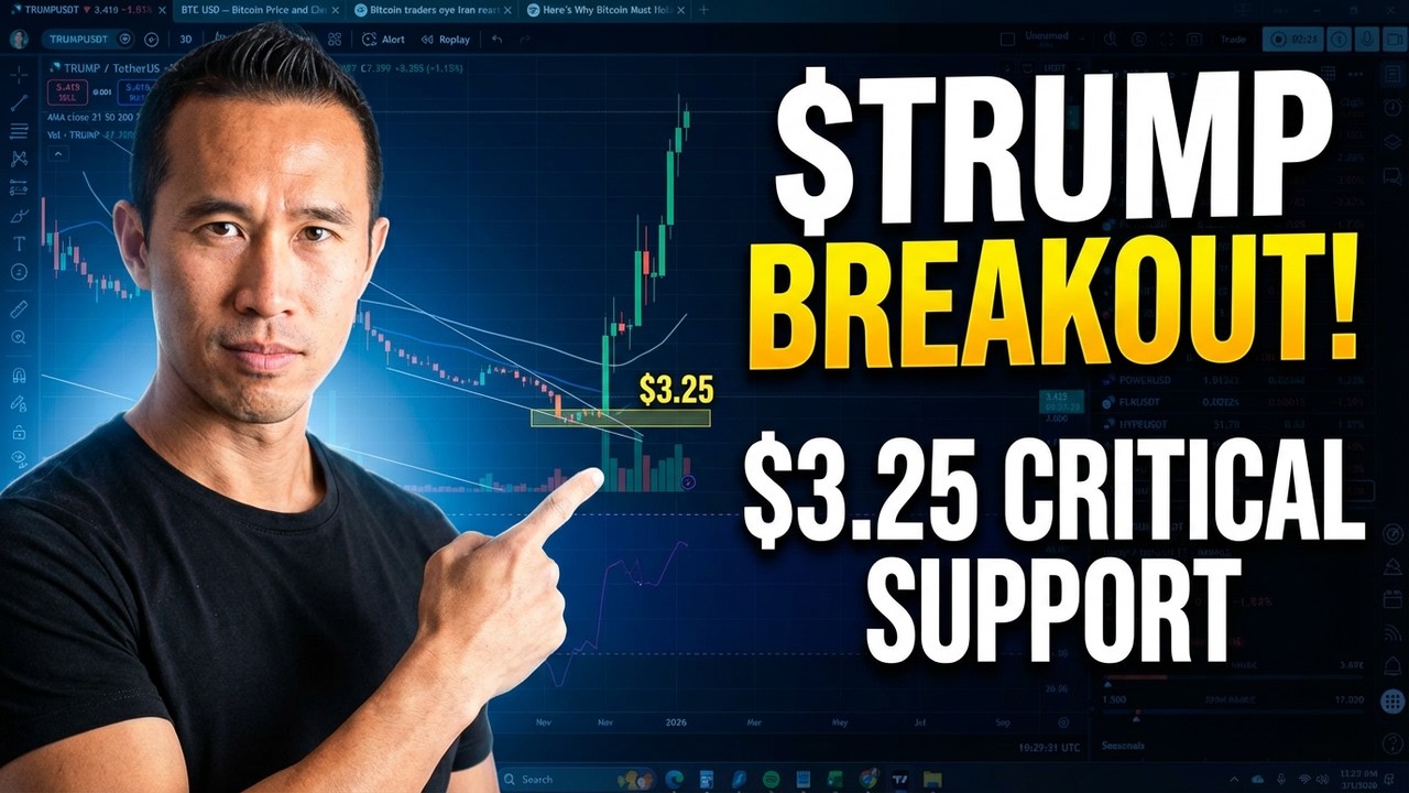 Прорыв графика $TRUMP 📈 Почему уровень $3,25 является критически важной поддержкой на следующей н...