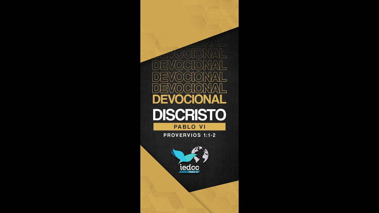 Devocional Proverbios 1:1-2