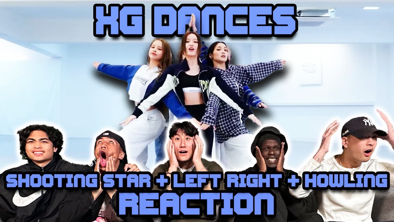 WE WATCH 3 DIFFERENT XG DANCE PRACTICES | Shooting Star + Left Right + Howling