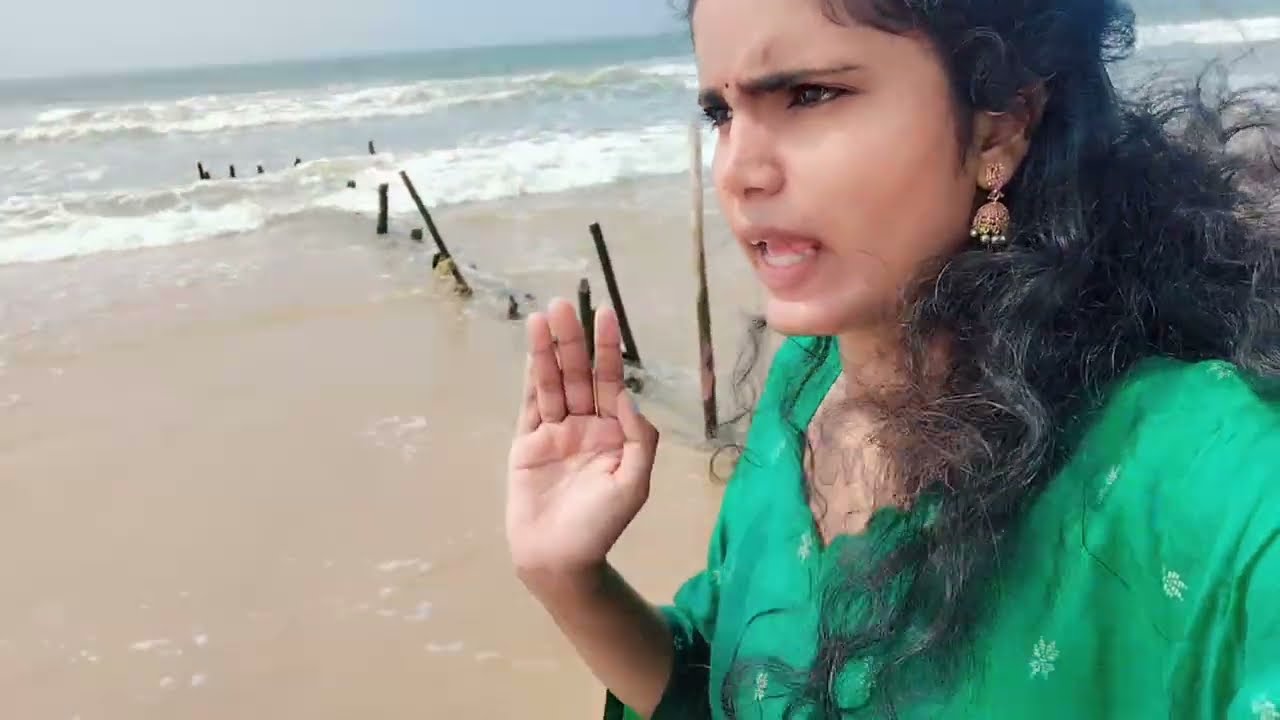 ఇసుక కొండలతో beach ఉంది 😱 ఇక్కడే shooting కూడ జరిగింది /kākināda 