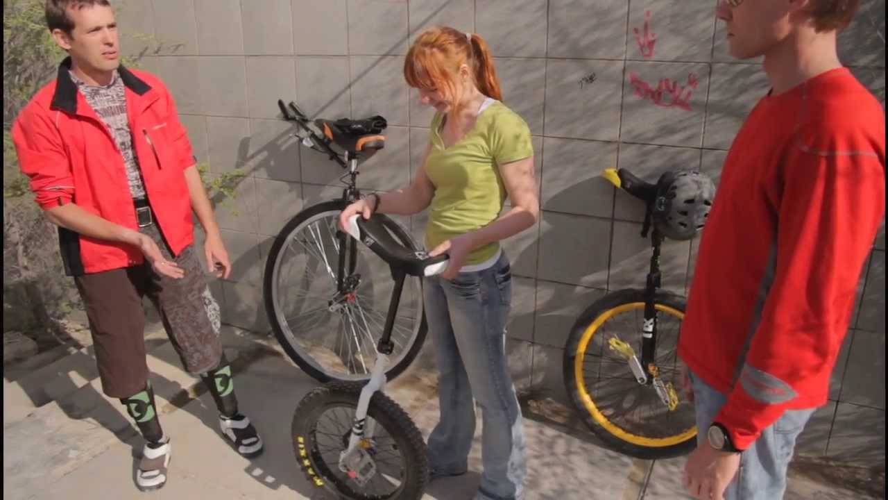 Уницикл, экстрим на одном колесе. Unicycle, extreme on one wheel. ПроSport #1. Актау