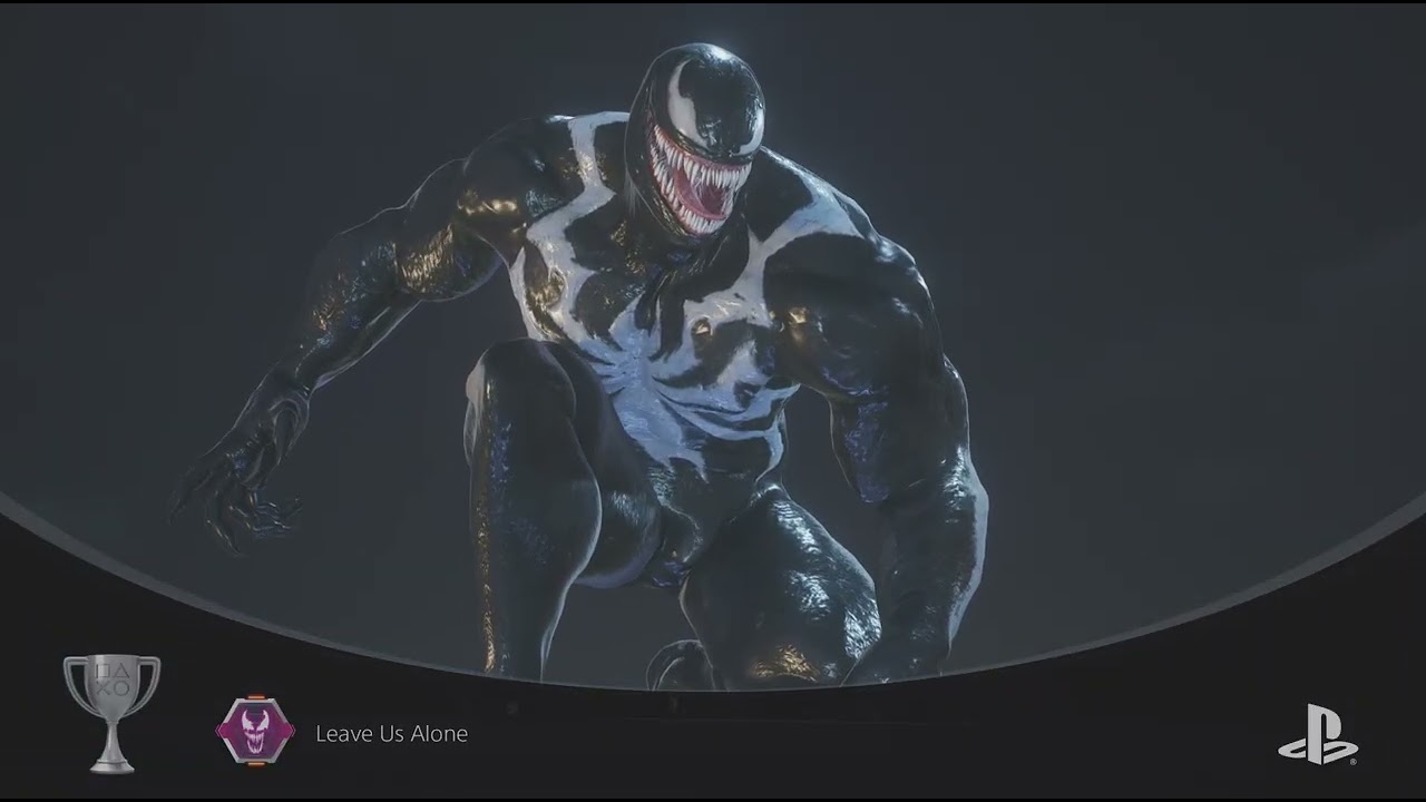 Marvel's Spider-Man 2 leave us alone trophy