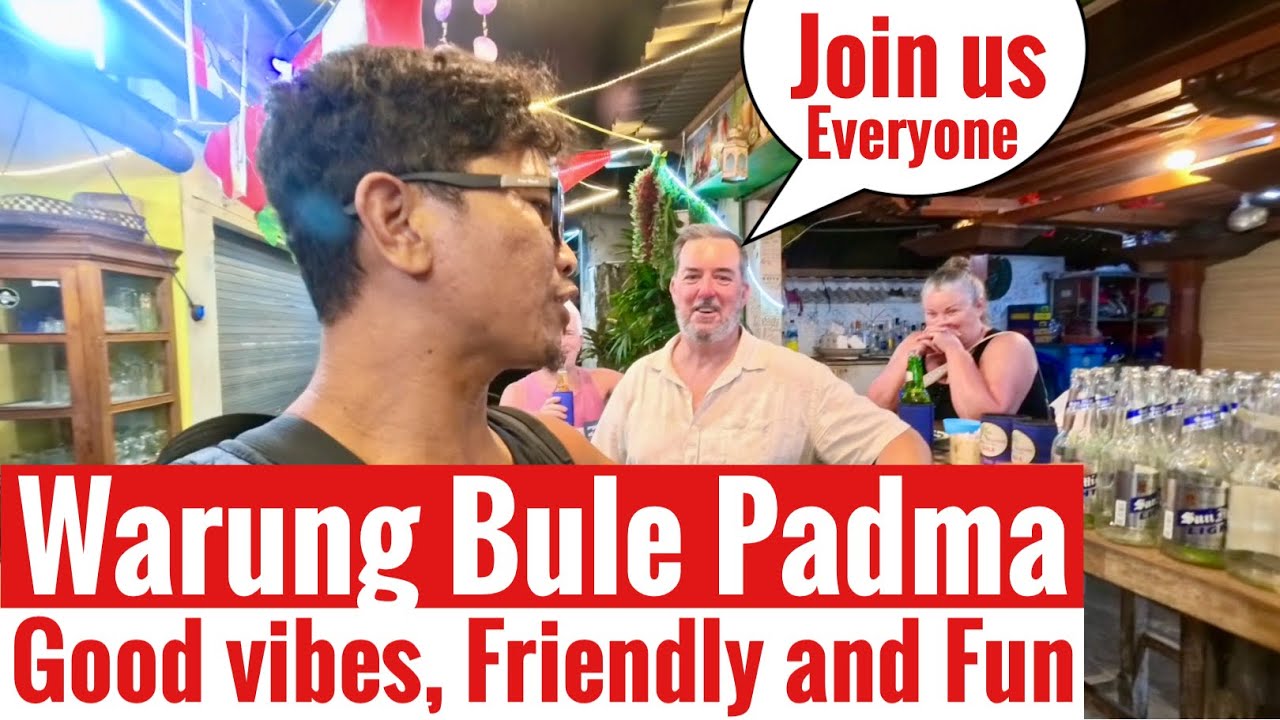 Warung Bule Padma, Good vibes, Friendly and fun 