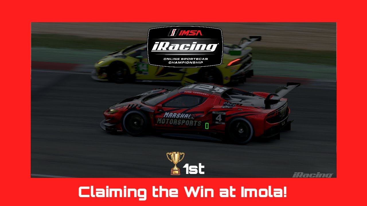 Racing for the Win at Imola in IMSA