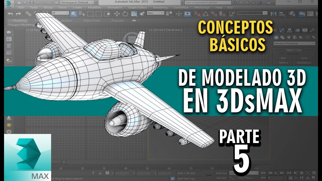 Conceptos básicos de modelado en 3DsMAX ::: Parte 5
