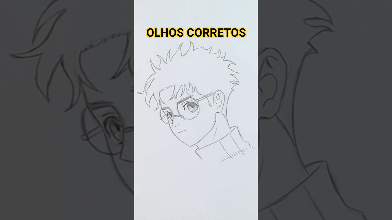 Como Acertar no Desenho dos Olhos #comodesenhar