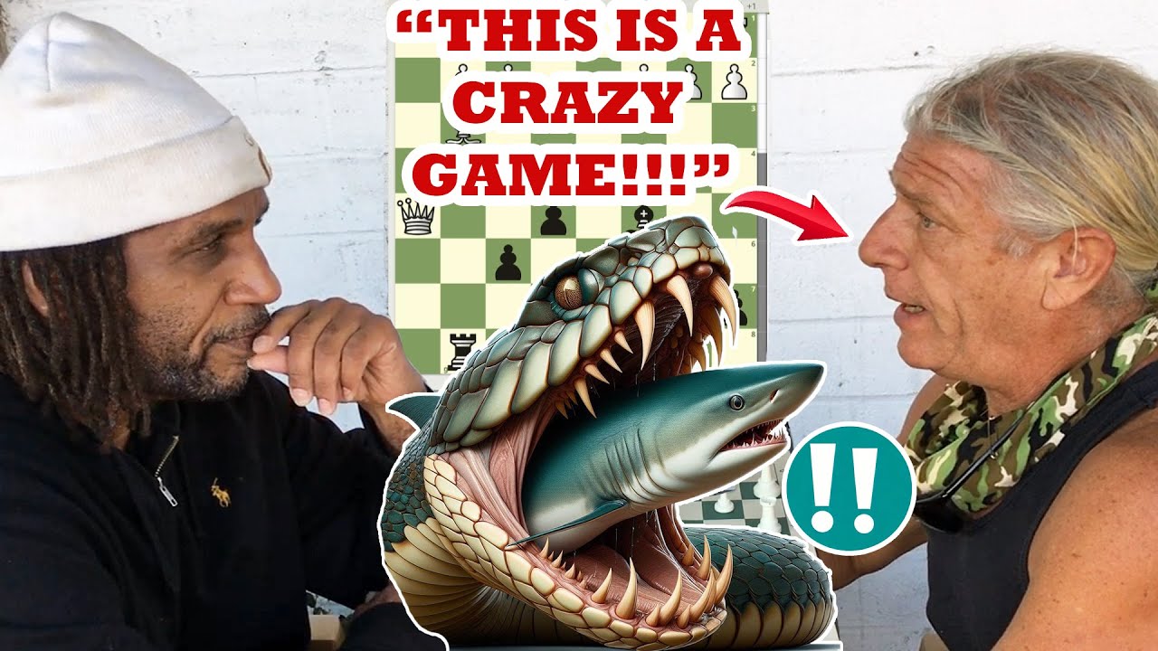 New Mamba Hustler Sacs Queen On Chess Shark! Mamba Marlo vs Jeff The Shark