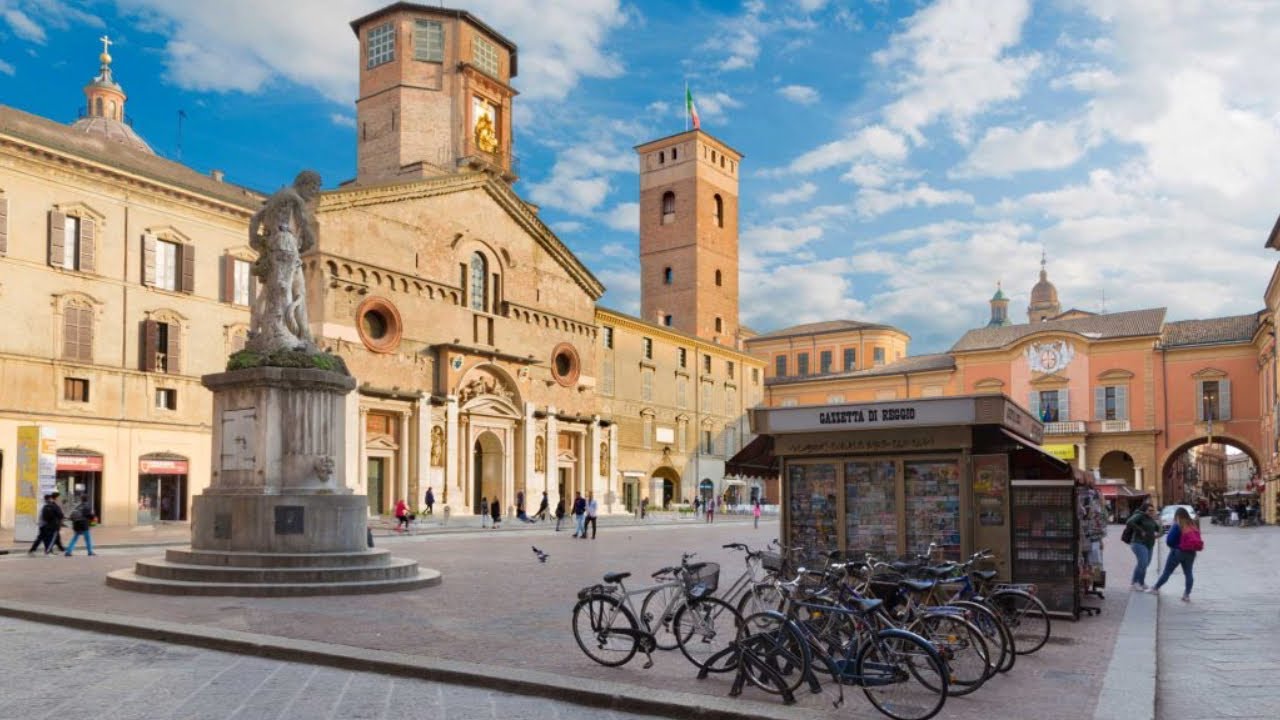 Reggio Emilia Enjoying Winter in Italy