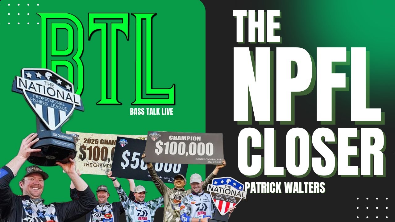 PATRICK WALTERS WINS ON SMITH LAKE (NPFL CHAMPIONSHIP)