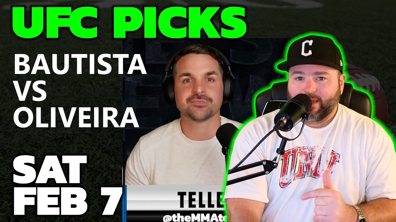 UFC Picks with Kyle Kirms - Fight Night: Bautista vs Oliveira