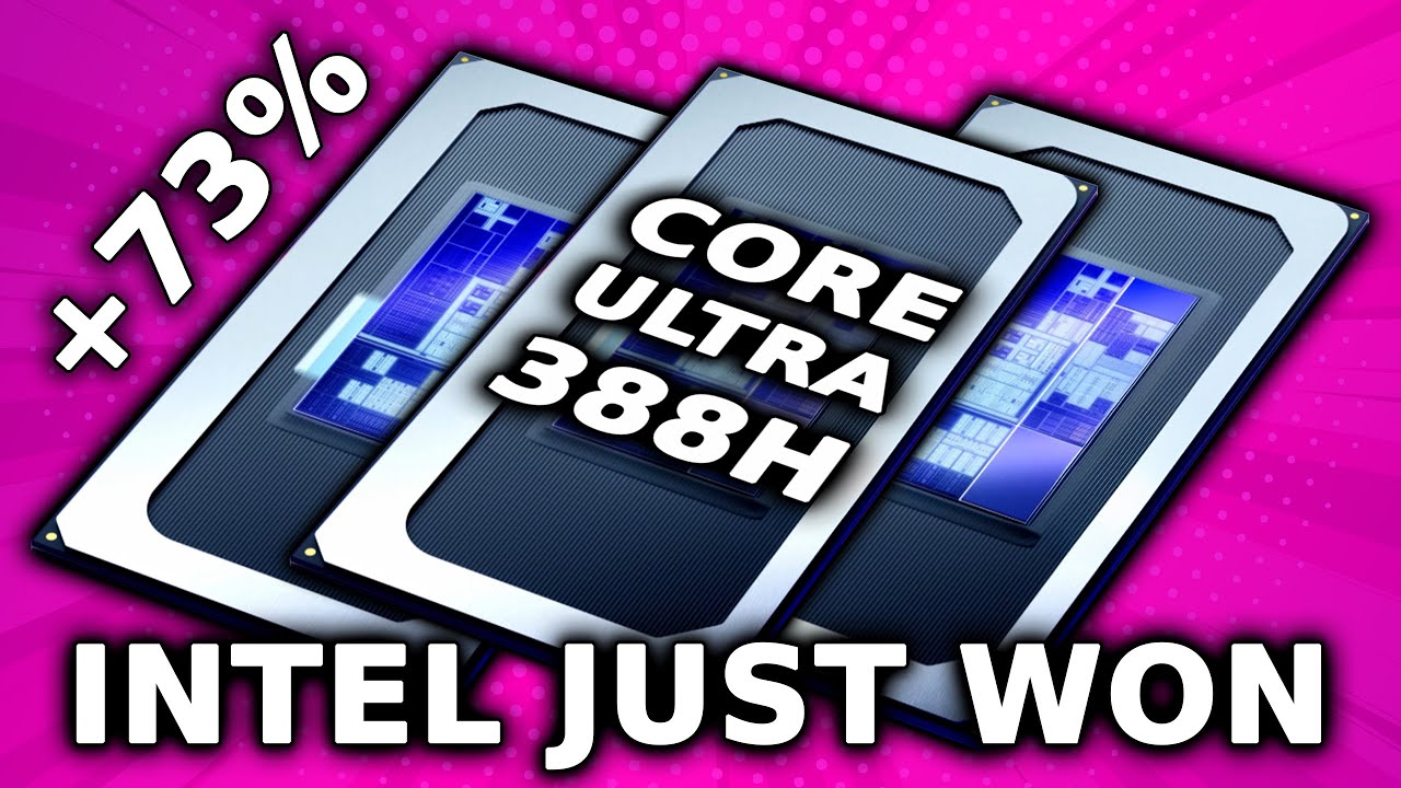 Intel одержала победу — Panther Lake (Core Ultra X9 388H)