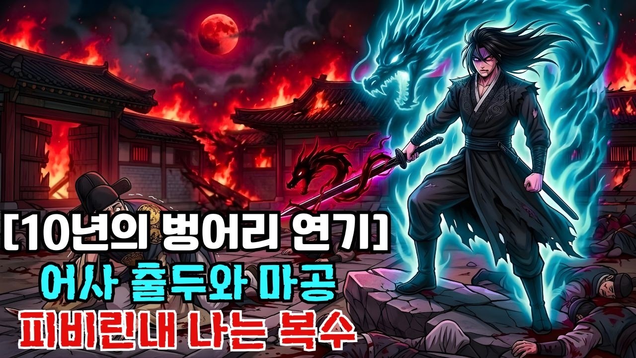 간신들을 속이려 10년을 버틴 암행어사가 마공을 깨우고 시작하는 처절한 핏빛 심판.