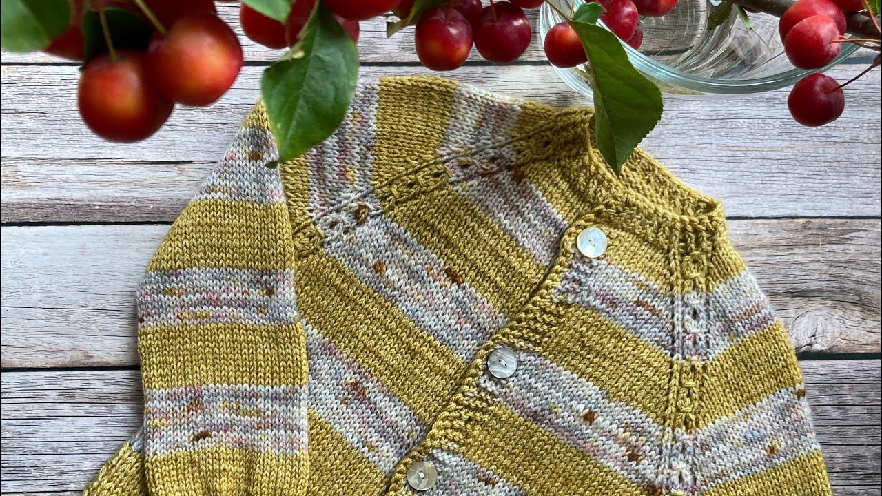 RVO Kaffeebohnen Strickjacke - Komplette Anleitung für Kinder und Erwachsene