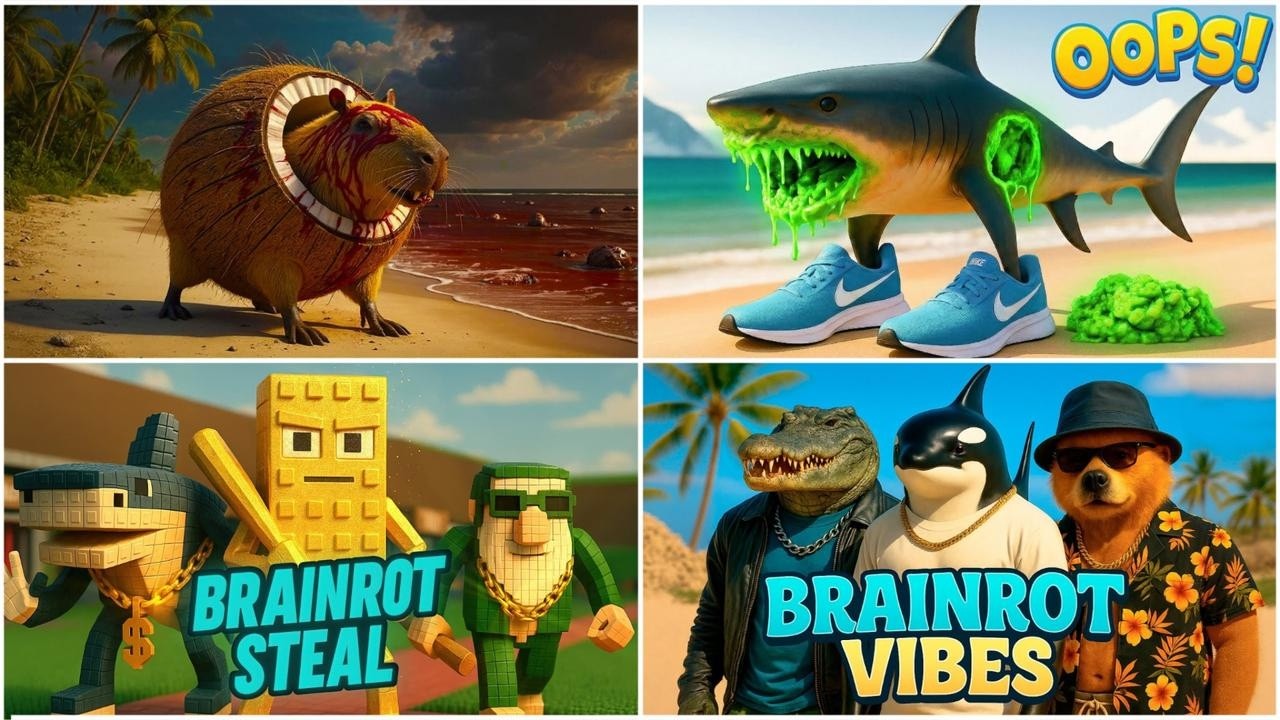 Brainrot Universe 2025 🔥 Wild Beach Edition