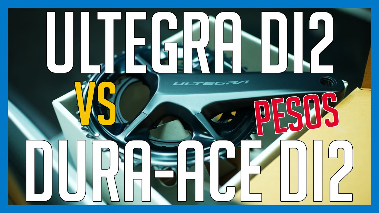ULTEGRA Di2 8100: ¿merece la pena el Dura-Ace? Comparativa de pesos.