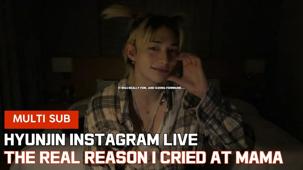 (15.12.2025) Hyunjin Instagram Live - The Real Reason I Cried at MAMA & Dance Break Behind