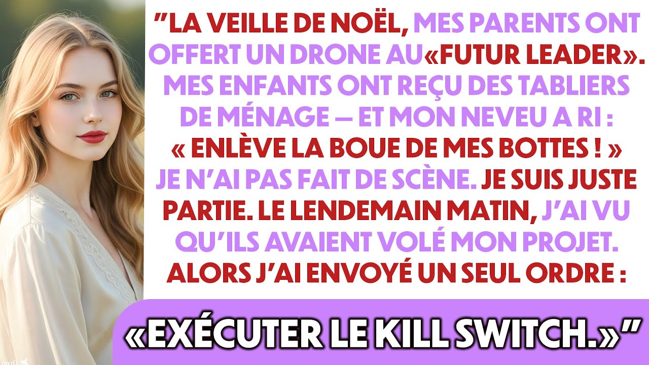 La veille de Noël, mes parents ont offert des cadeaux aux « petits-enfants nés pour régner »…