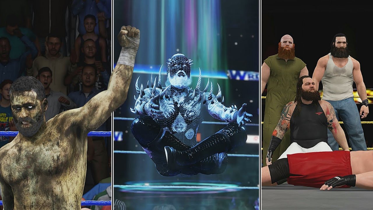 15 скрытых и уникальных послематчевых кат-сцен в играх WWE!