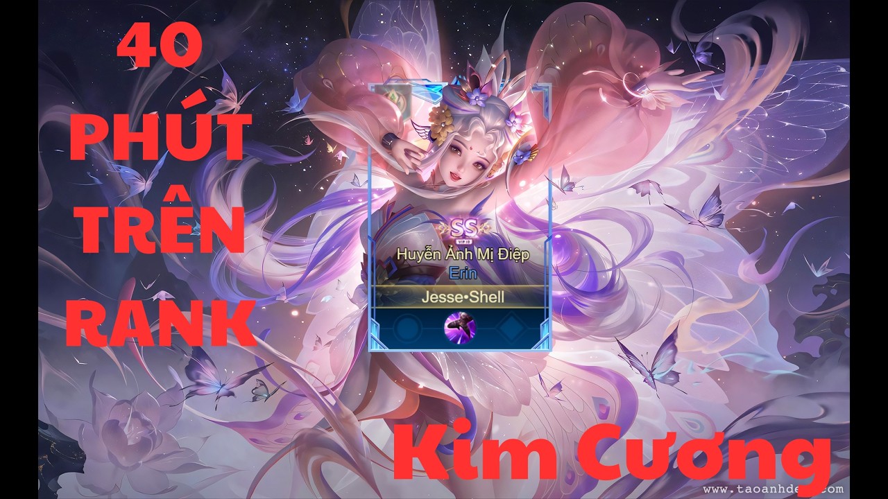 Siêu Phẩm Hơn 40 Phút ( Rank Kim Cương ) Đánh Cực Chill Cùng Bé Mới Tập Chơi!!!