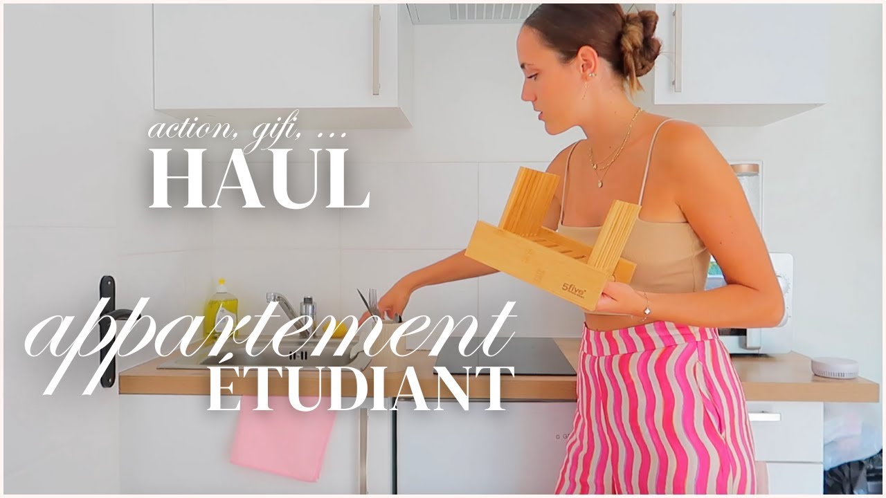HAUL APPARTEMENT ÉTUDIANT - Action, Gifi, Centrakor, ...