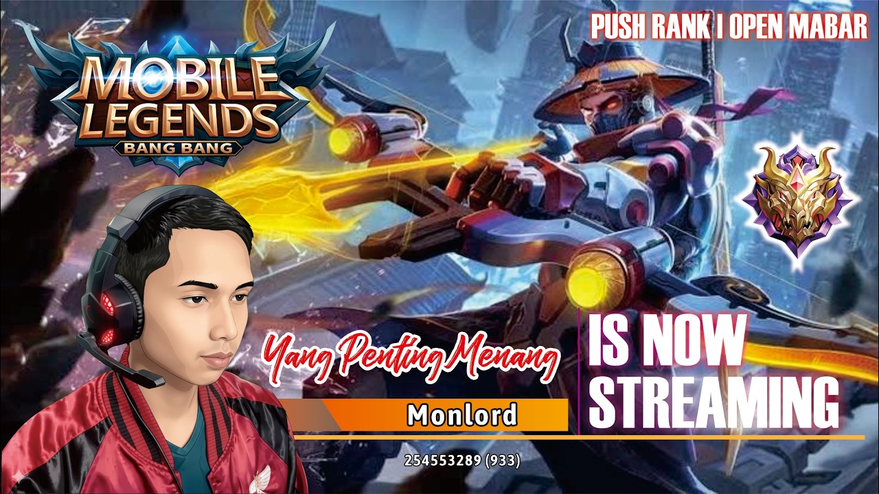 🔴 LIVE SEASON AKHIR MAIN SANTAI #mlbb #mobilelegends #gaming