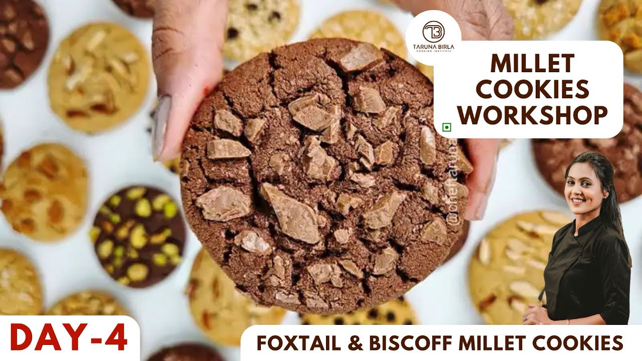 Foxtail & Biscoff Millet Cookies | Chef Taruna Birla