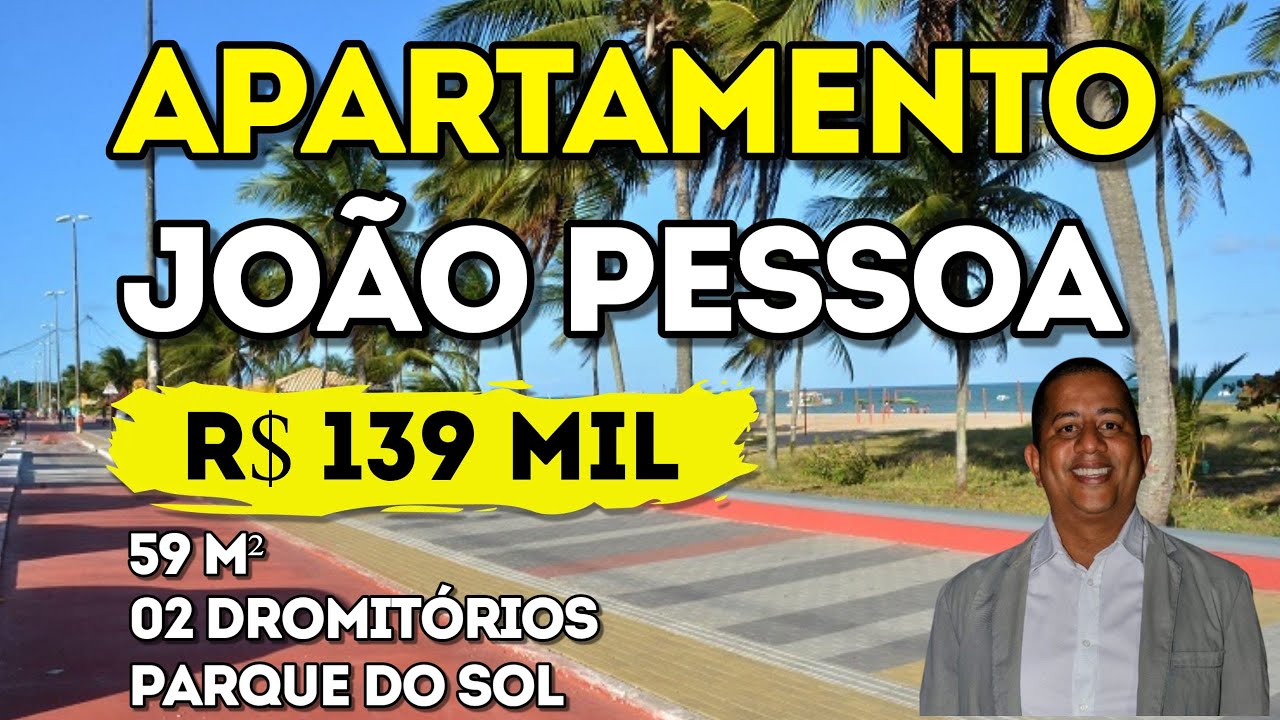 R$ 139 MIL -  APARTAMENTO À VENDA  NO PARQUE DO SOL EM JOÃO PESSOA/PB