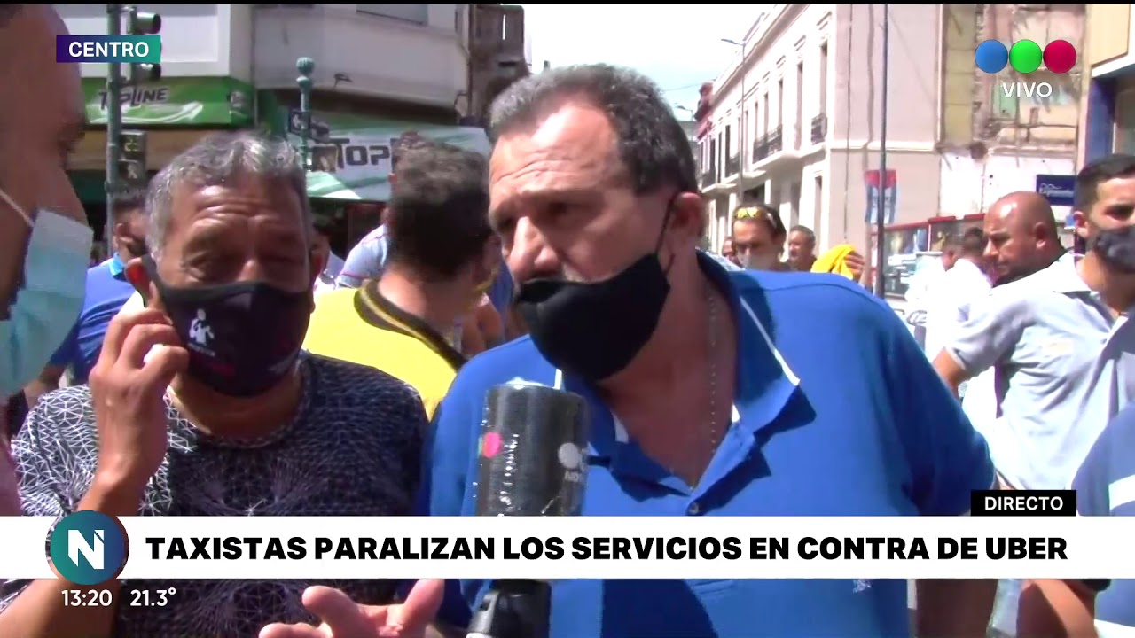 Protesta de taxistas