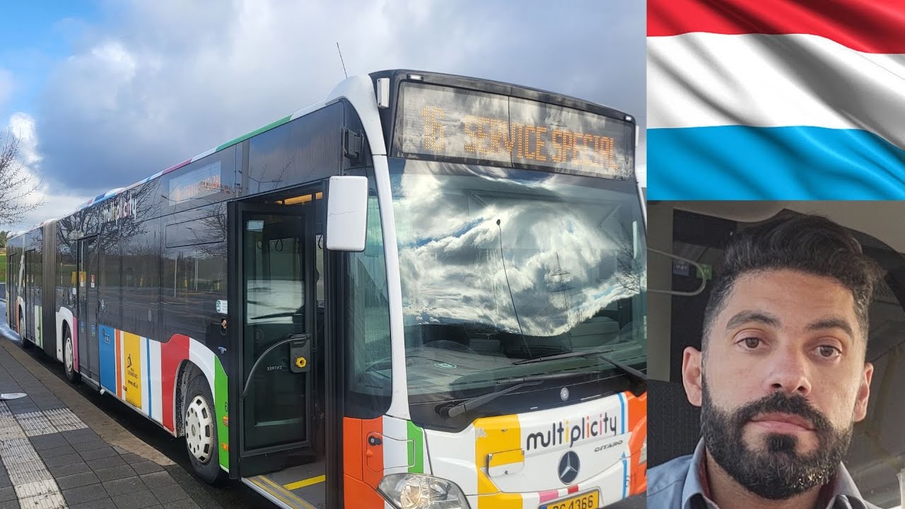 Rotina de um motorista de ônibus no Luxemburgo #brasileirospelomundo #luxemburgo