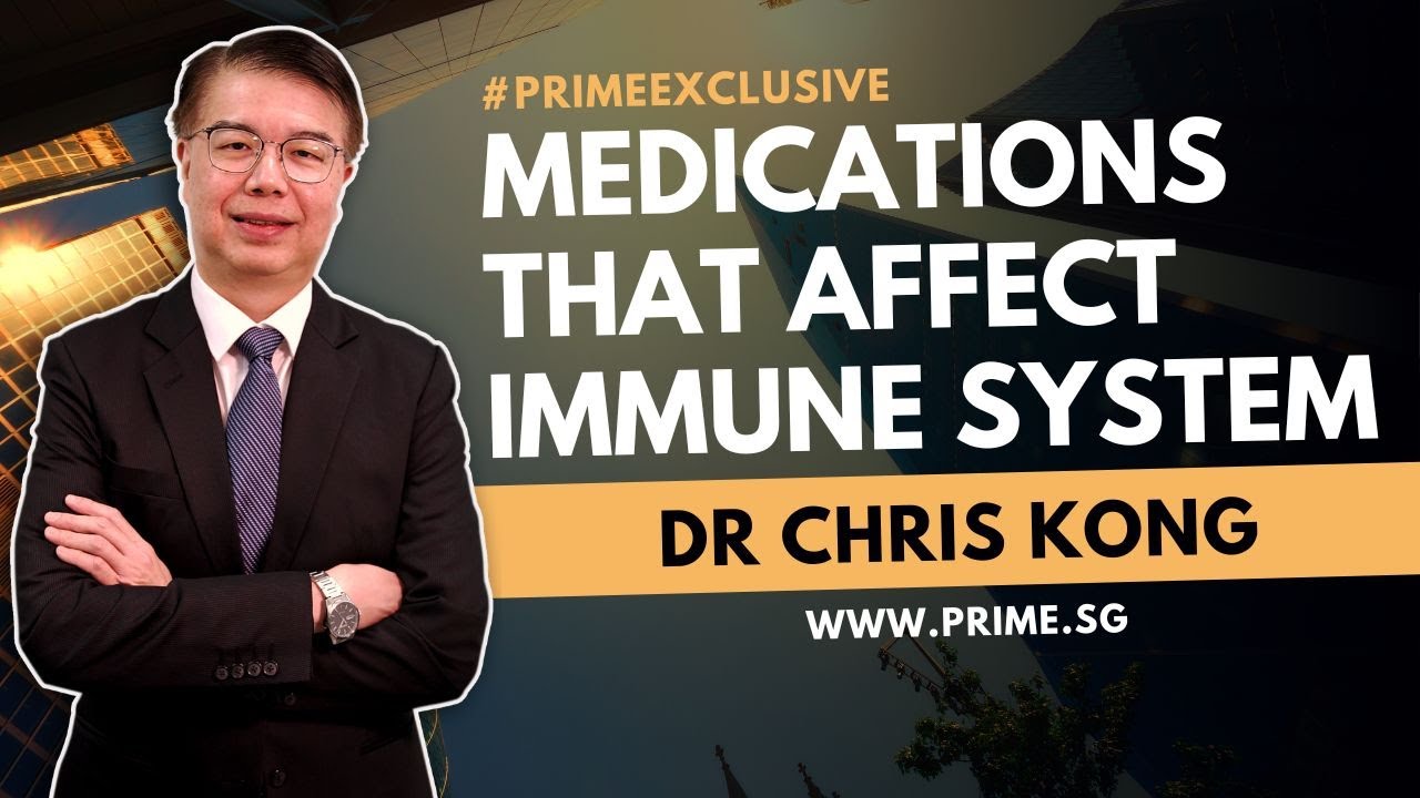 #PrimeInterview: What are the medications that affect immune system? | Dr Christopher Kong San Choon