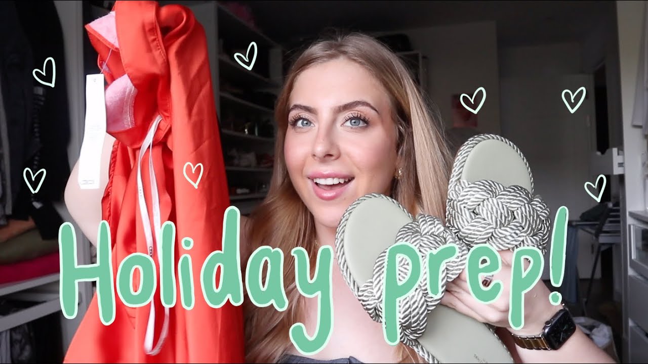 Getting ready for my holiday!! VLOG