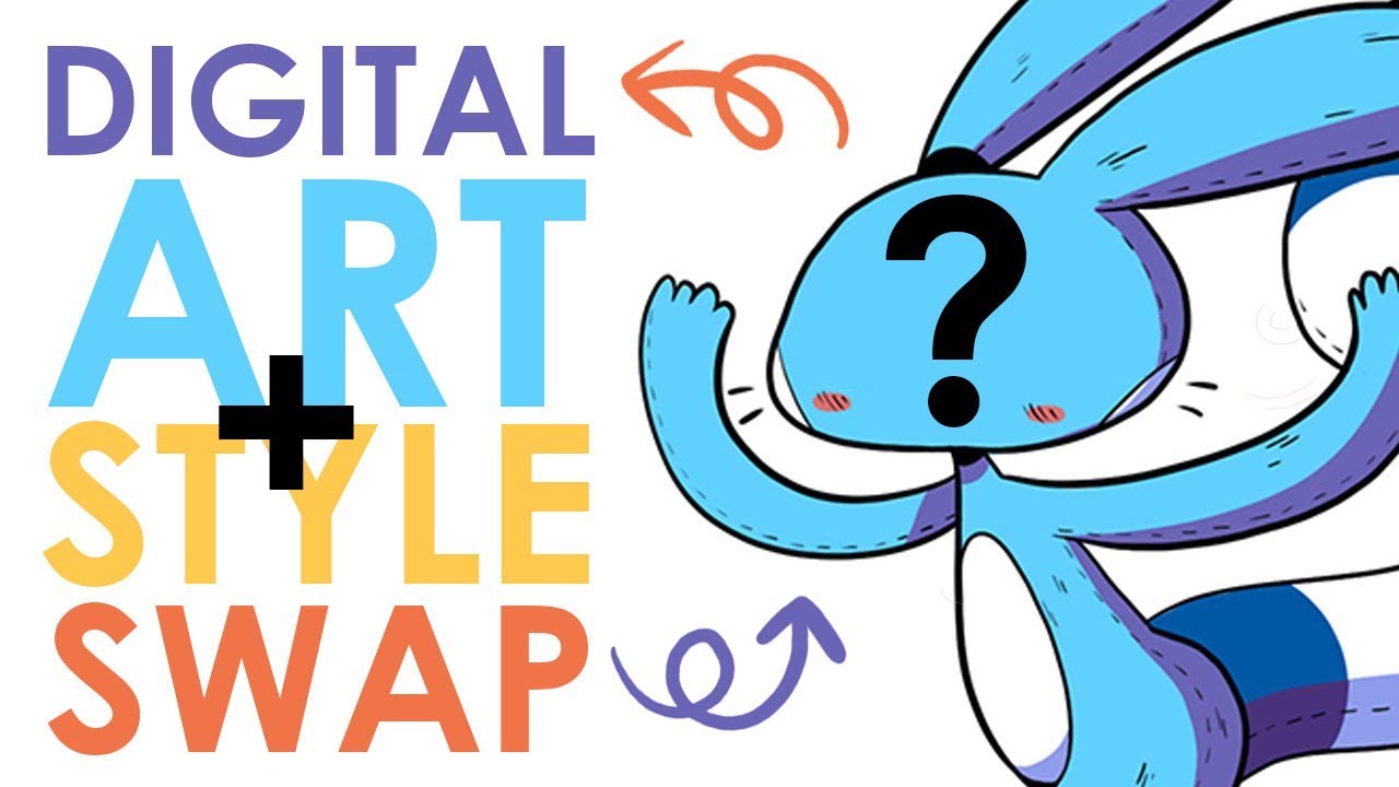 DIGITAL ART and STYLE SWAP w/ LavenderTowne - You Asked For It!