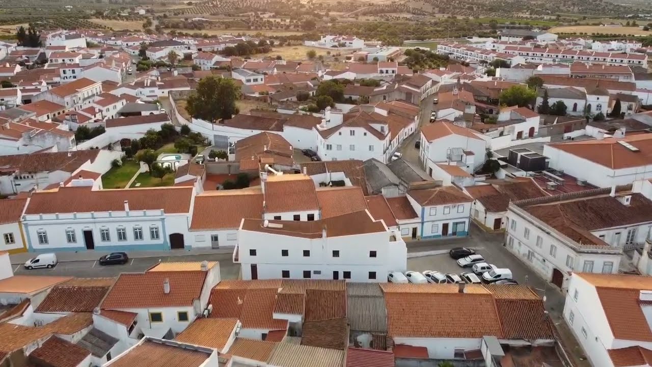 Vidigueira /Vila de Frades /Alentejo vista aérea
