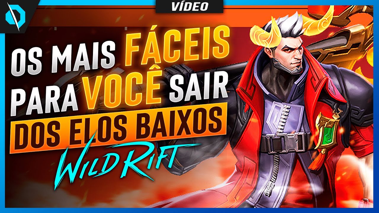 CAMPEÕES DE MIRA TRAVADA QUE QUALQUER UM CONSEGUE SUBIR DE ELO NO WILD RIFT