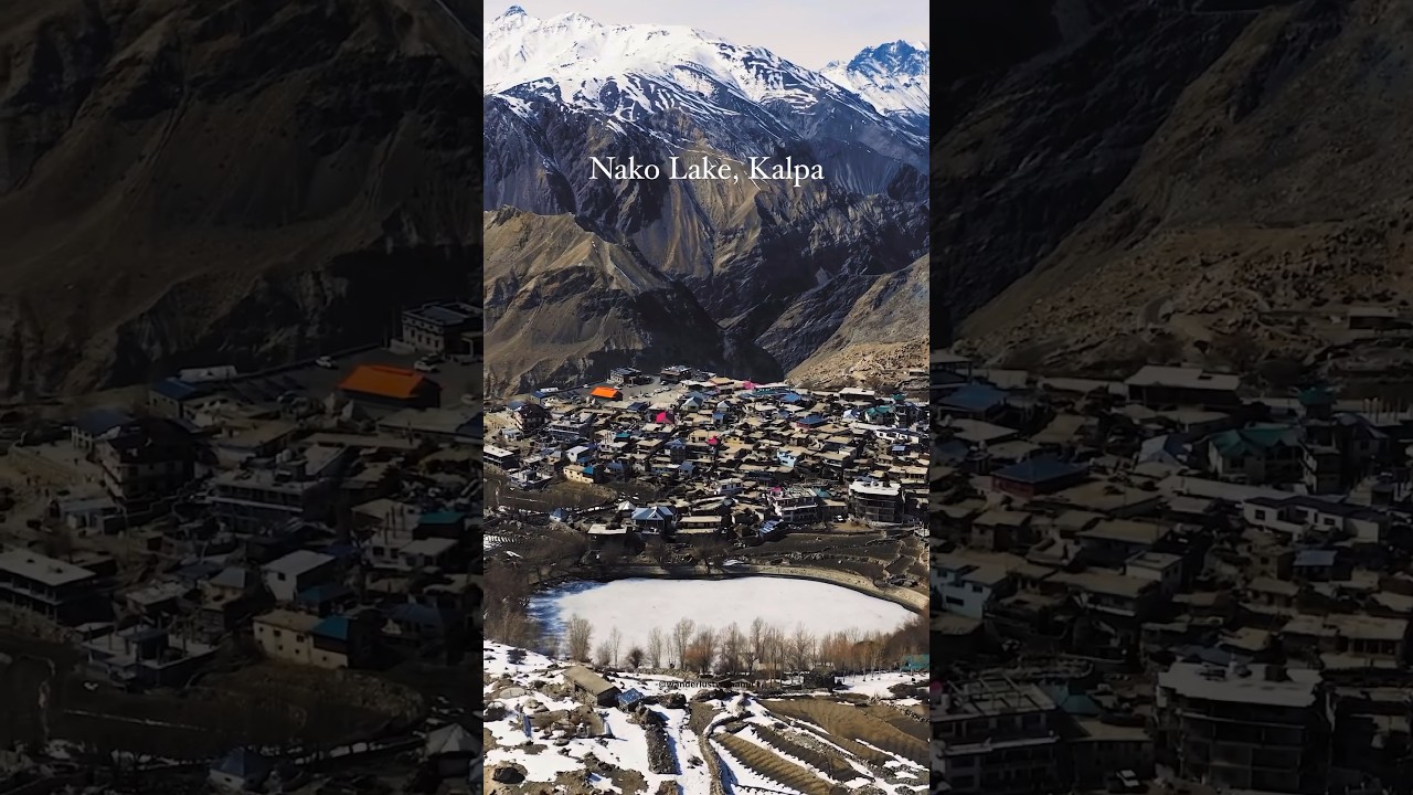 Nako Lake, Kalpa Himachal #himachal #youtubeshorts #shortsindia #shortsvideo #viralshort #shorts