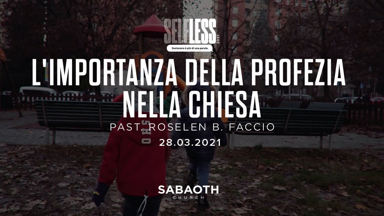 Domenica Gospel @ Milano | L'IMPORTANZA DELLA PROFEZIA NELLA CHIESA - Past. Roselen | 28.03.2021