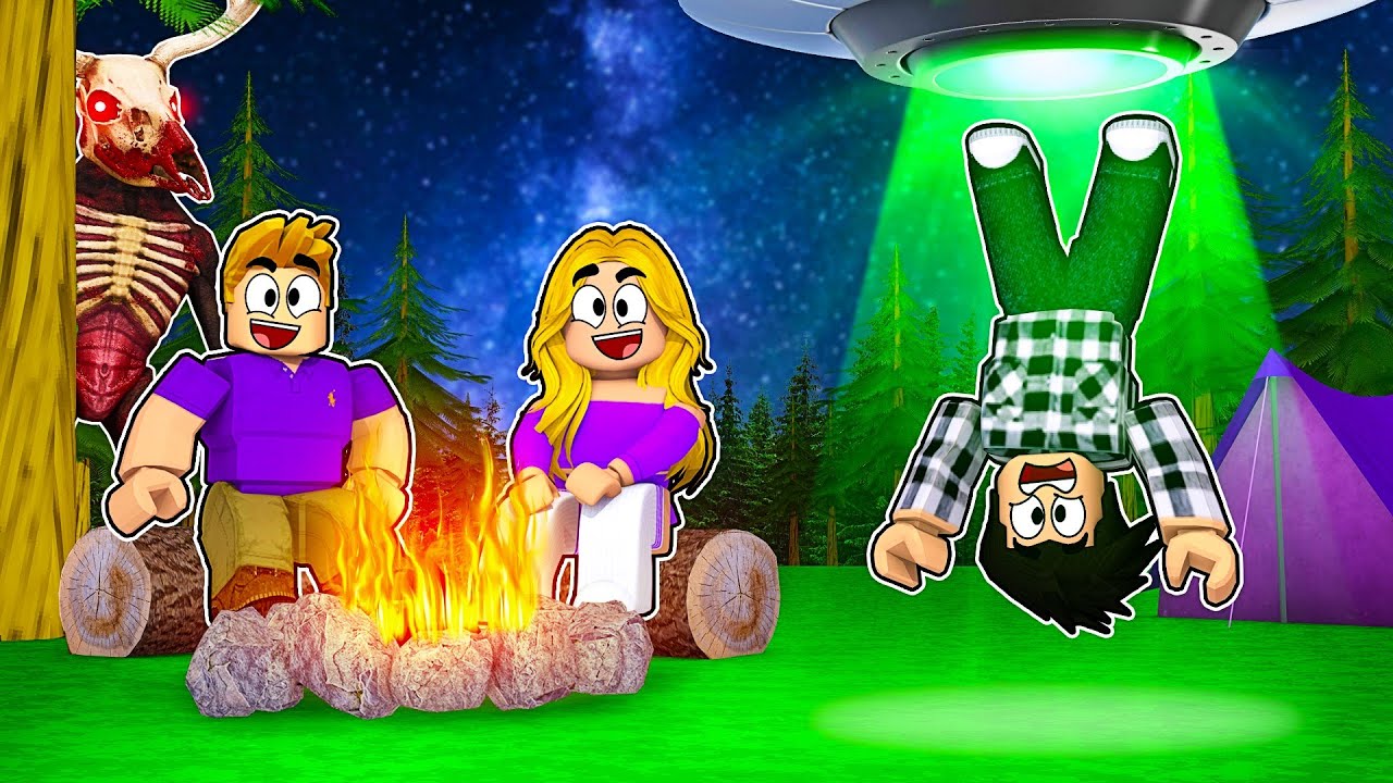 J'ai survécu 100 JOURS à L'INVASION EXTRATERRESTRE dans la pire forêt Roblox...