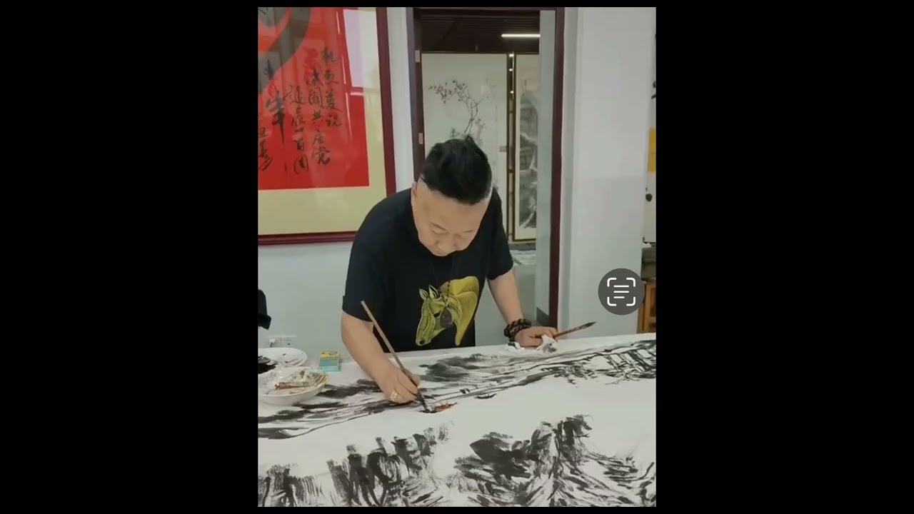 Haoyang’s Dad’s Painting Journey 