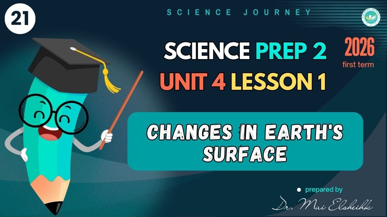 prep 2 | science | Changes in Earth's surface | unit 4 lesson 1 | part 1