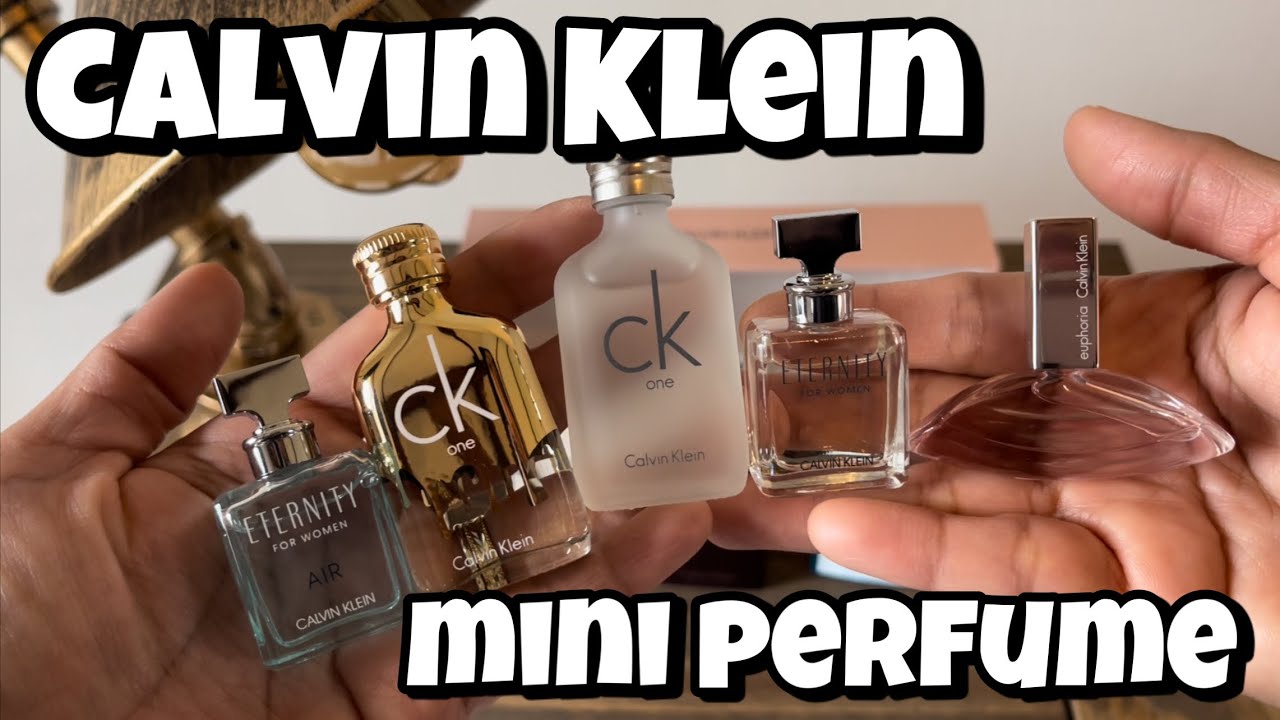 Calvin Klein mini perfume | ck one gold eternity air euphoria miniature